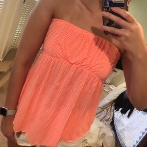Free People Strapless Top